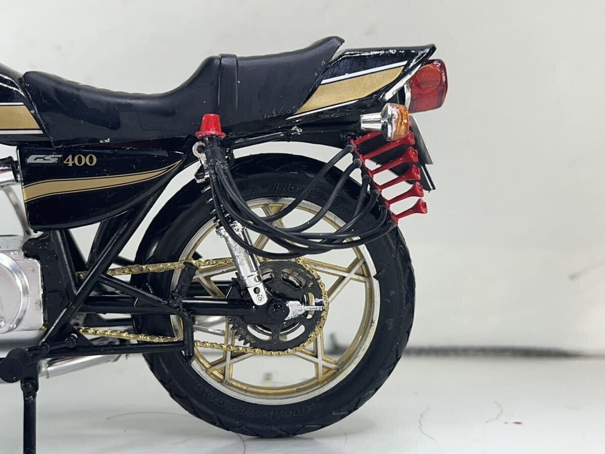 1/12プラモデル アオシマ GS400 「ヤンチャ仕様カスタム 1/12プラモデル アオシマ GS400 「ヤンチャ仕様カスタム