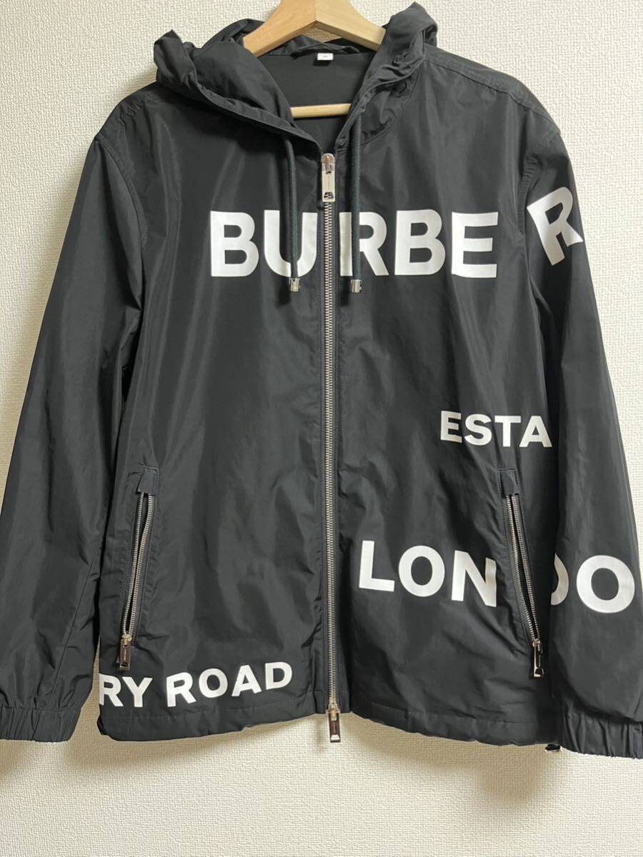 BURBERRY ホースフェリー ダブルジップ ナイロン ジャケット 48 BURBERRY ホースフェリー ダブルジップ ナイロン ジャケット 48