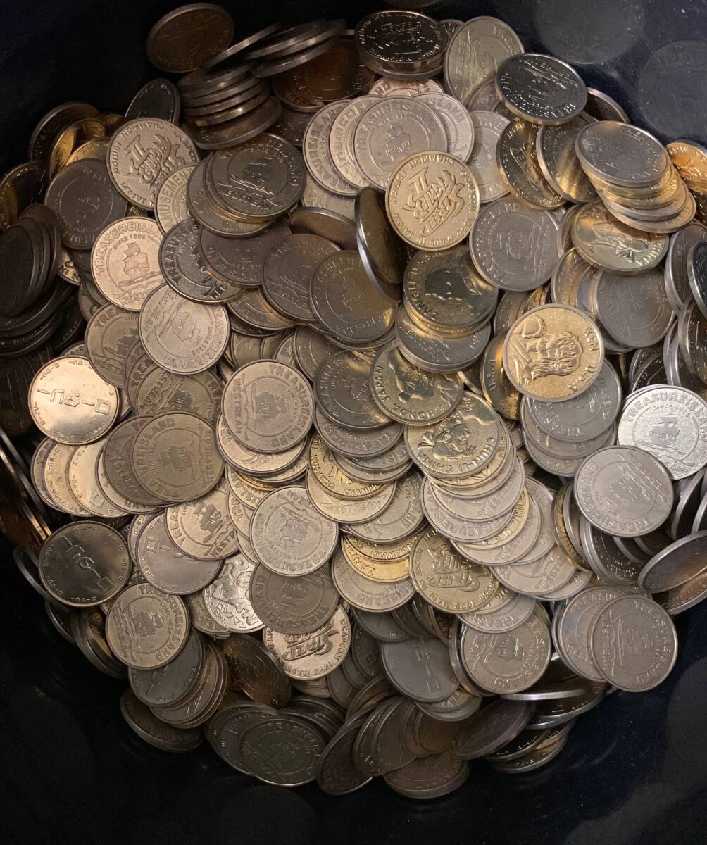★２５セント金メダル　1500枚　中古（絵柄バラ）★