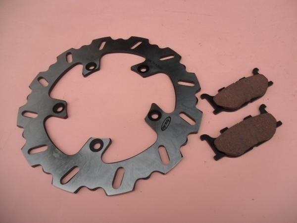 ウエイブディスク MAXAM マグザム パット付き SG17J SG21Jフロント用 ブレーキディスクプレート 新品 043 SG17J SG21J