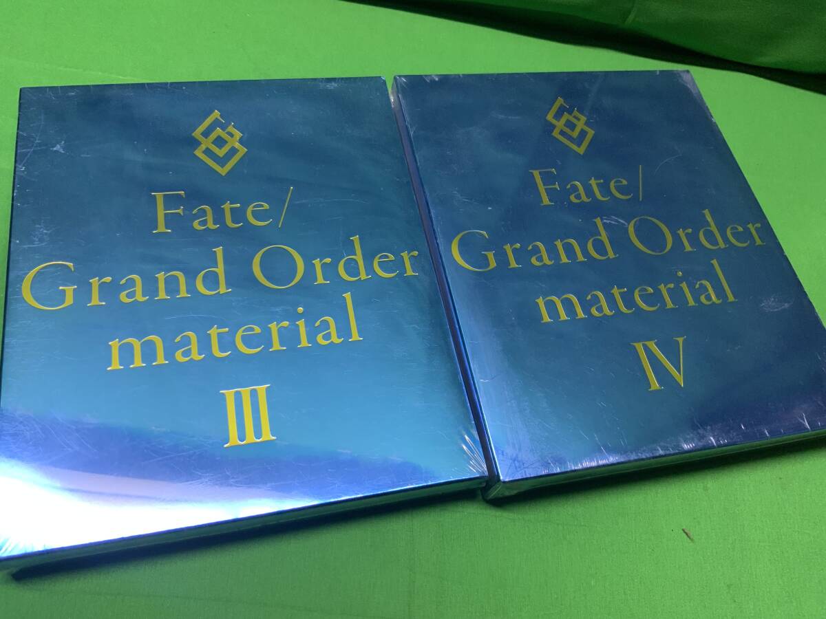 (HB-0018) Fate / Grand Order material Ⅰ Ⅱ Ⅲ Ⅳ 4 шт комплект б/у товар 