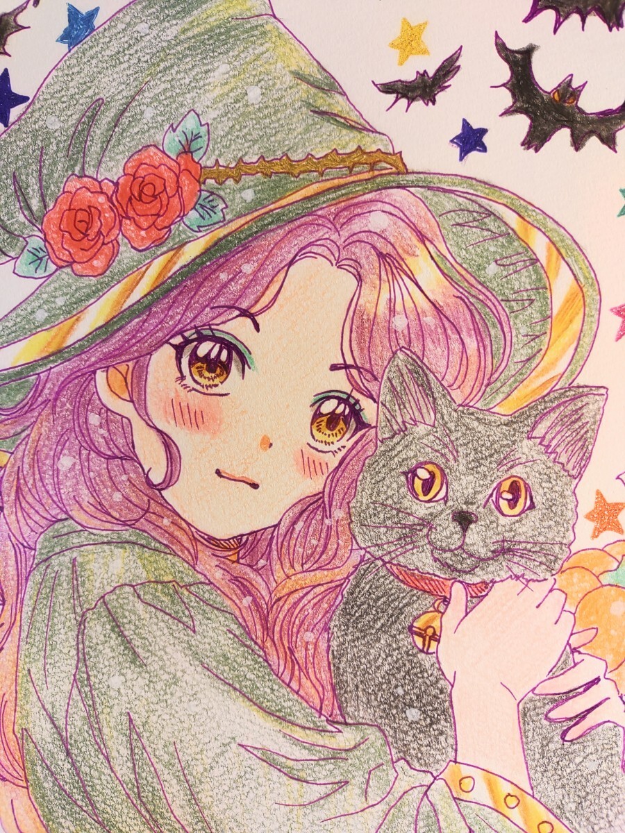 オリジナル手描きイラスト 猫耳 メイド 女の子 スケッチブック オリジナル手描きイラスト 猫耳 メイド 女の子 スケッチブック
