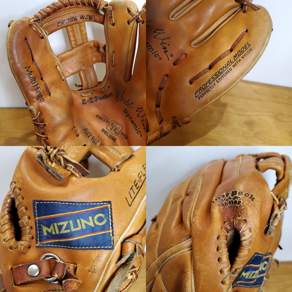 ミズノ Mizuno 原辰徳モデル 青カップ ワールドウィン 外野用 ミズノ Mizuno 原辰徳モデル 青カップ ワールドウィン 外野用