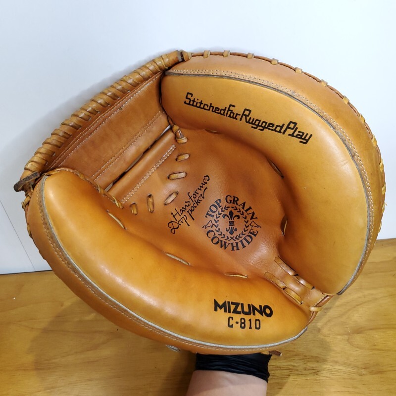 ミズノ Mizuno ビンテージグラブ 小型 キャッチャーミット 軟式 ミズノ Mizuno ビンテージグラブ 小型 キャッチャーミット 軟式