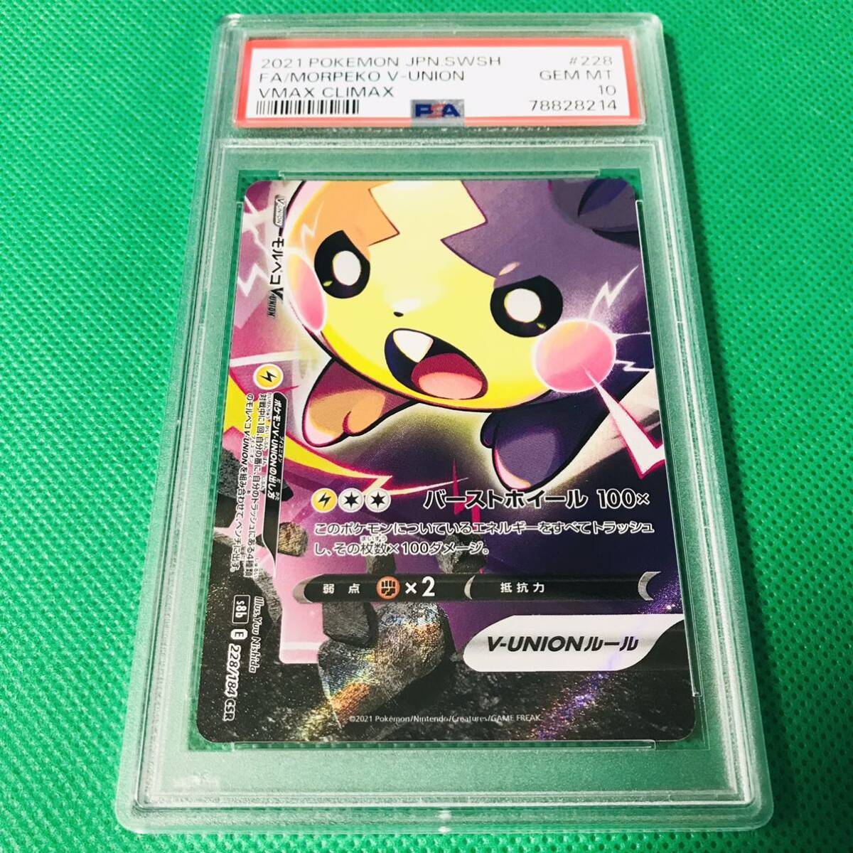 ☆ALL☆PSA10☆まとめ☆4枚連番セット【ポケカ】モルペコV-UNION ☆ALL☆PSA10☆まとめ☆4枚連番セット【ポケカ】モルペコV-UNION