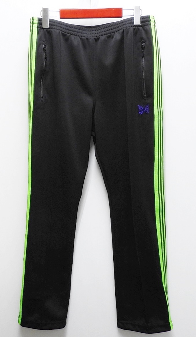 Needles ニードルズ STUDIOUS別注 22SS ナロー トラックパンツ KP343 サイズ：M ブラック