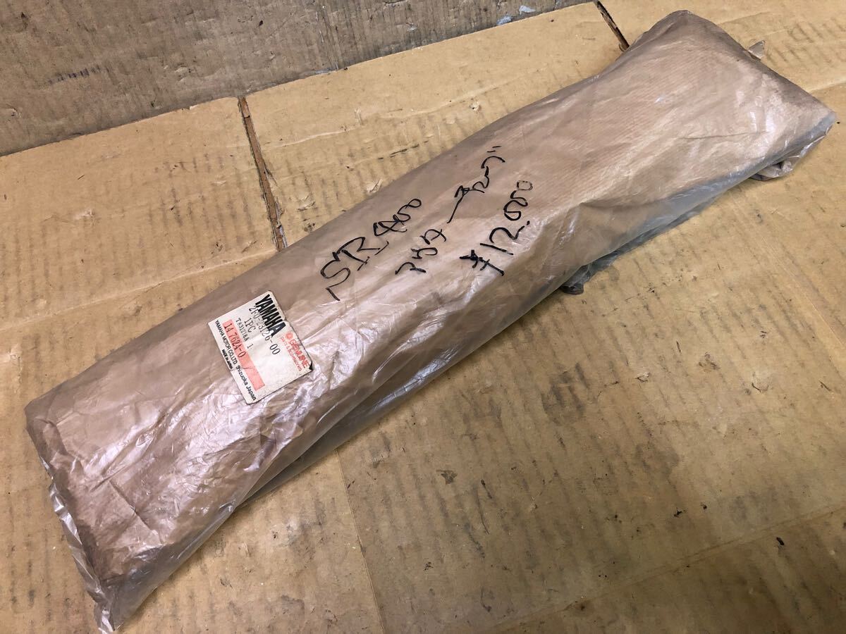 当時物 新品 未使用 ヤマハ SR400 純正 フロント フォーク アウター チューブ 左 2F0 23126 00 SR 400 500