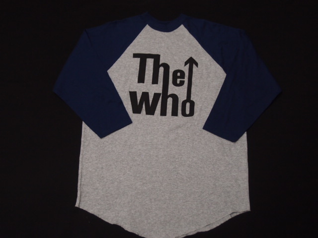◆古着卸USA■The Who☆七分袖☆Tシャツ★★★L　ラグランスリーブ　 アメリカ直輸入　SALE お見逃しなく!