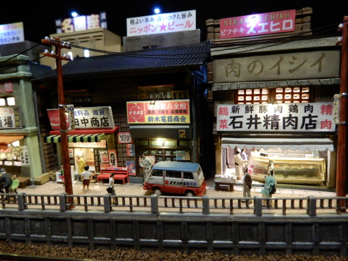 1/150 ジオラマ『昭和の街並み』下町の風景 / 都電沿線|鉄道模型 1/150 ジオラマ『昭和の街並み』下町の風景 / 都電沿線|鉄道模型
