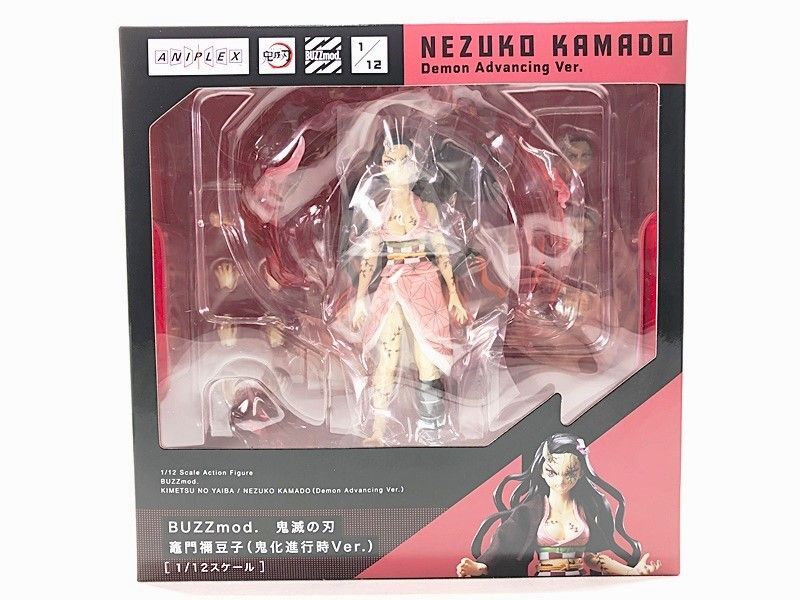 ANIPLEX　BUZZmod.　1/12　鬼滅の刃　竈門禰豆子（鬼化進行時Ver.）　未開封　フィギュア　同梱OK　1円スタート★S