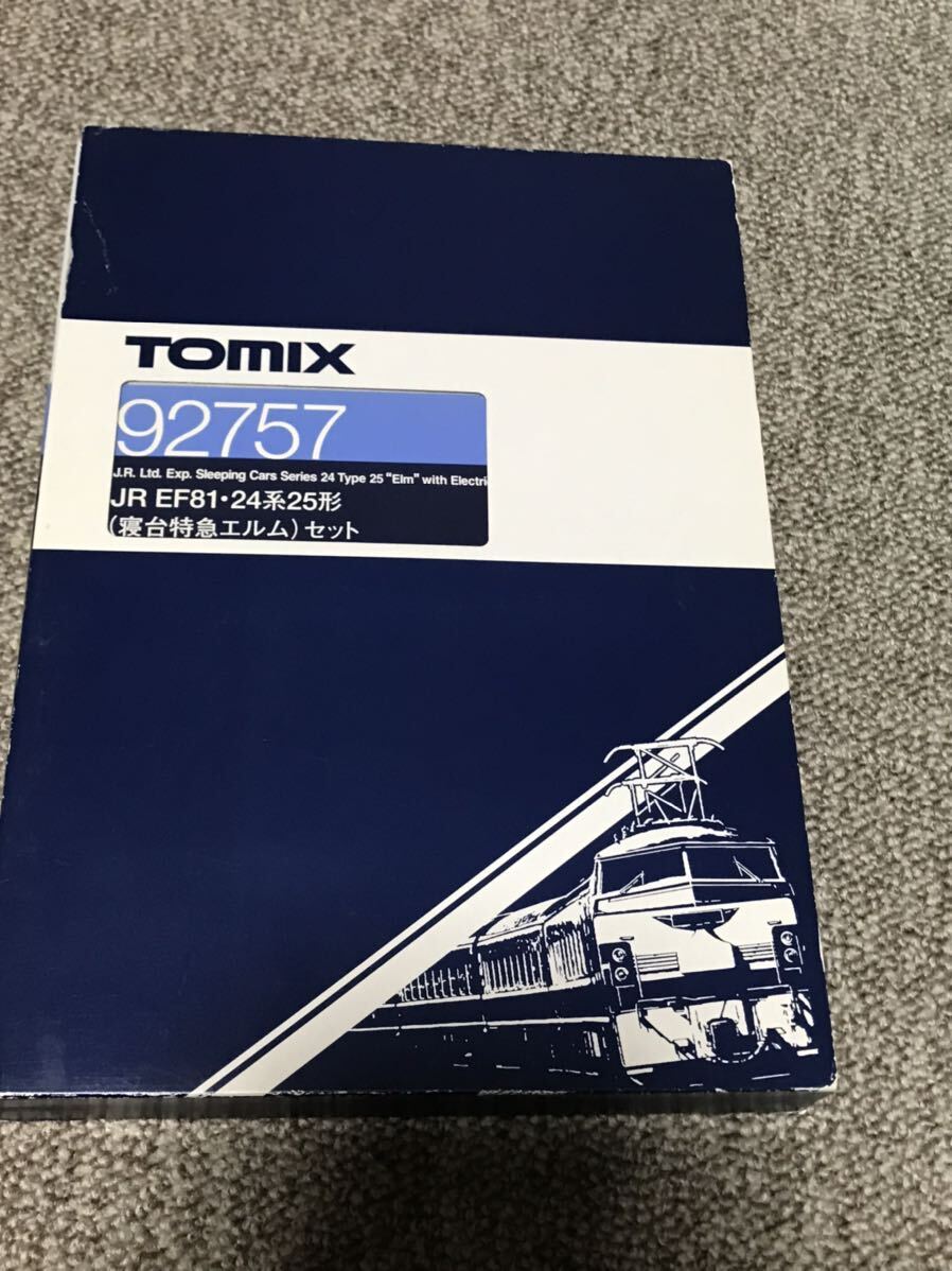 ◆◇TOMIX　トミックス92757　 EF81＋JR２４系寝台特急「エルム」セット◇◆