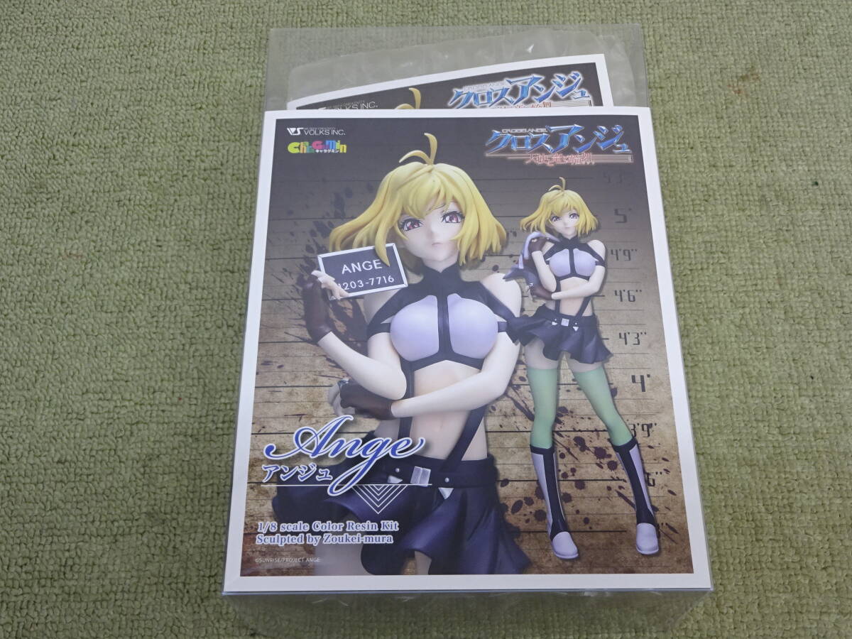 078-K10) 未開封品 ボークス キャラグミン 1/8 アンジュ カラーレジンキット クロスアンジュ