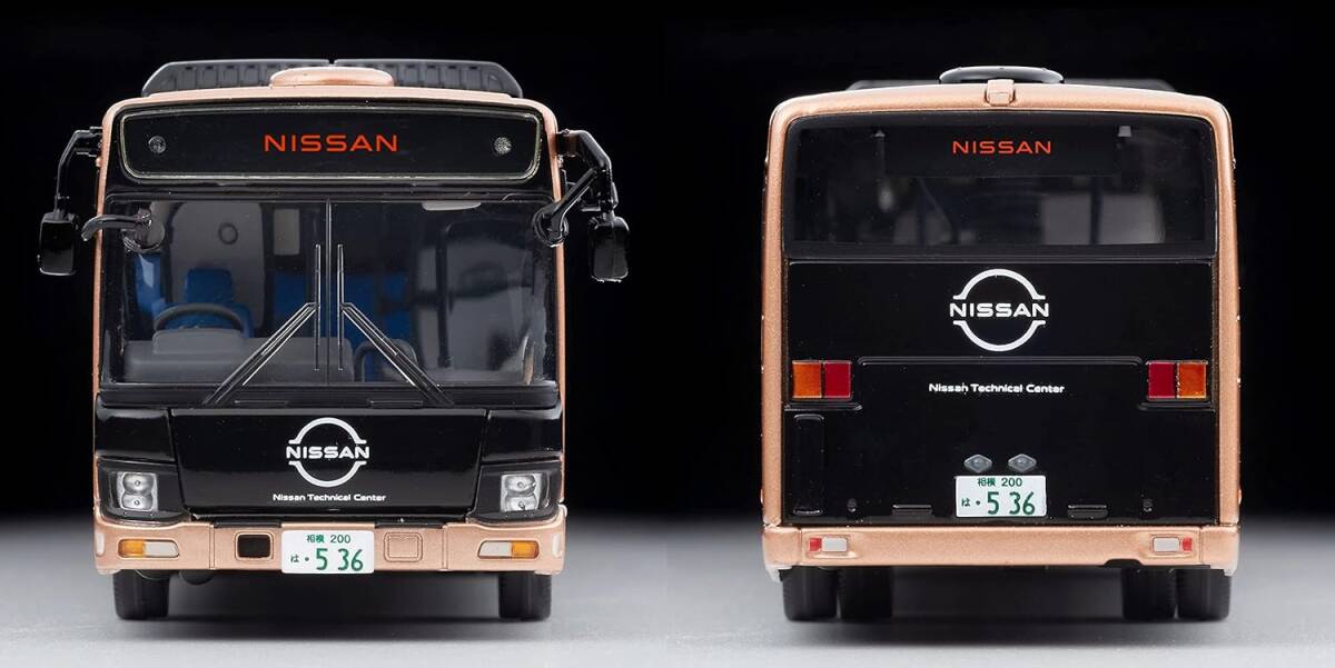 新品 トミカリミテットヴィンテージ いすゞ エルガ 日産送迎バス　サンライズカッパー 1/64 LV-N245c