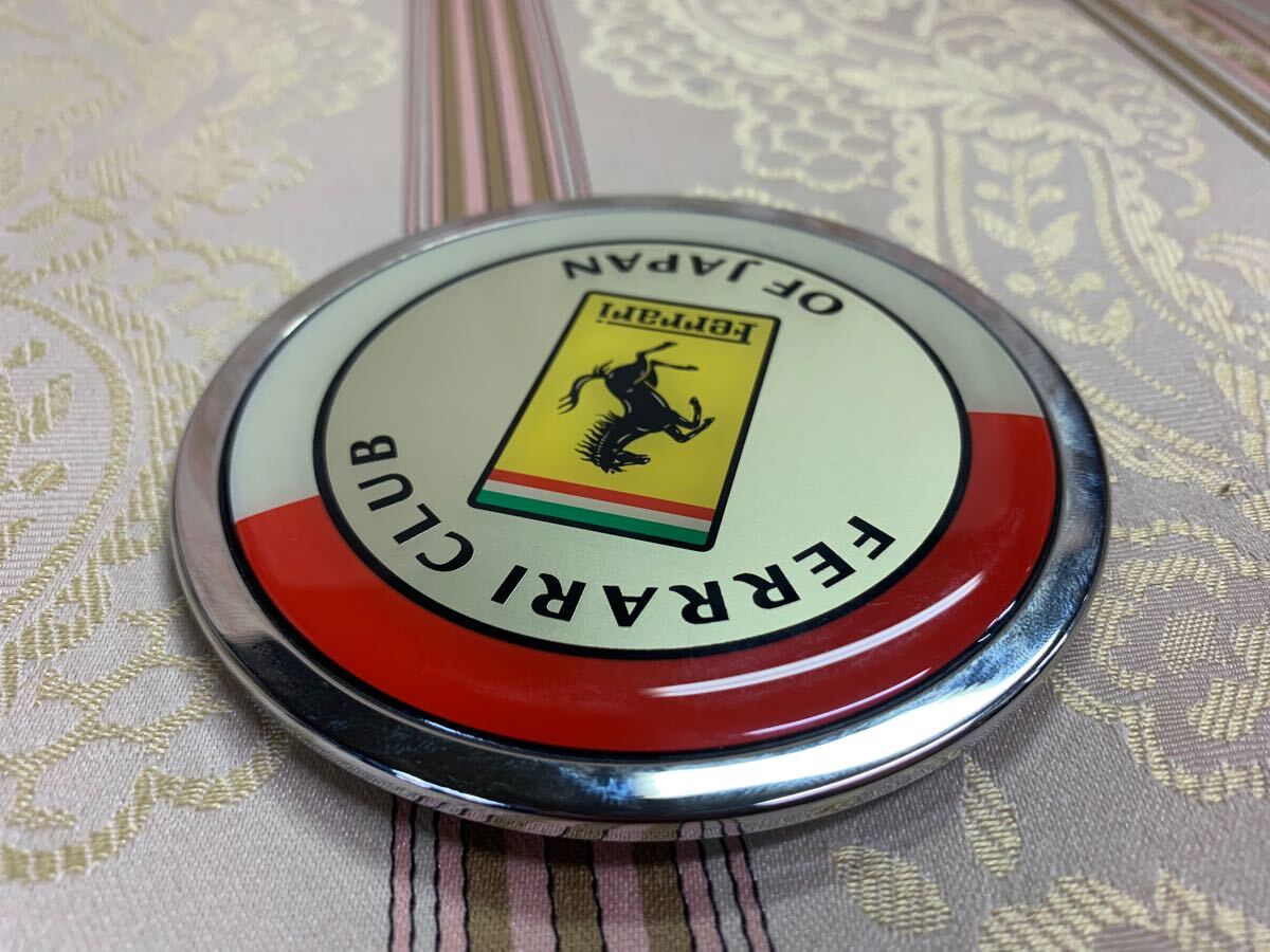 ferrari club of Japan 正規会員 エンブレム 未使用 FCJ - メルカリ
