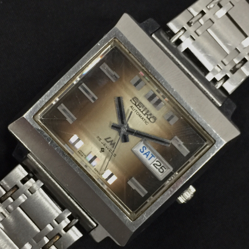 セイコー ロードマチック デイデイト 自動巻 オートマチック 腕時計 メンズ 稼働品 純正ブレス 5606-5080 SEIKO