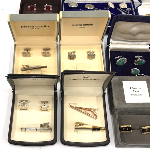 1円 クリスチャン ディオール カフス 他 セリーヌ タイピン / イブサンローラン 等 アクセサリー まとめ セット