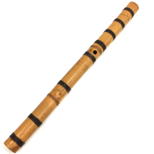 尺八 54.7㎝ Yahoo!オークション - 尺八 空節 琴古流 一本物 全長約55㎝ 楽器