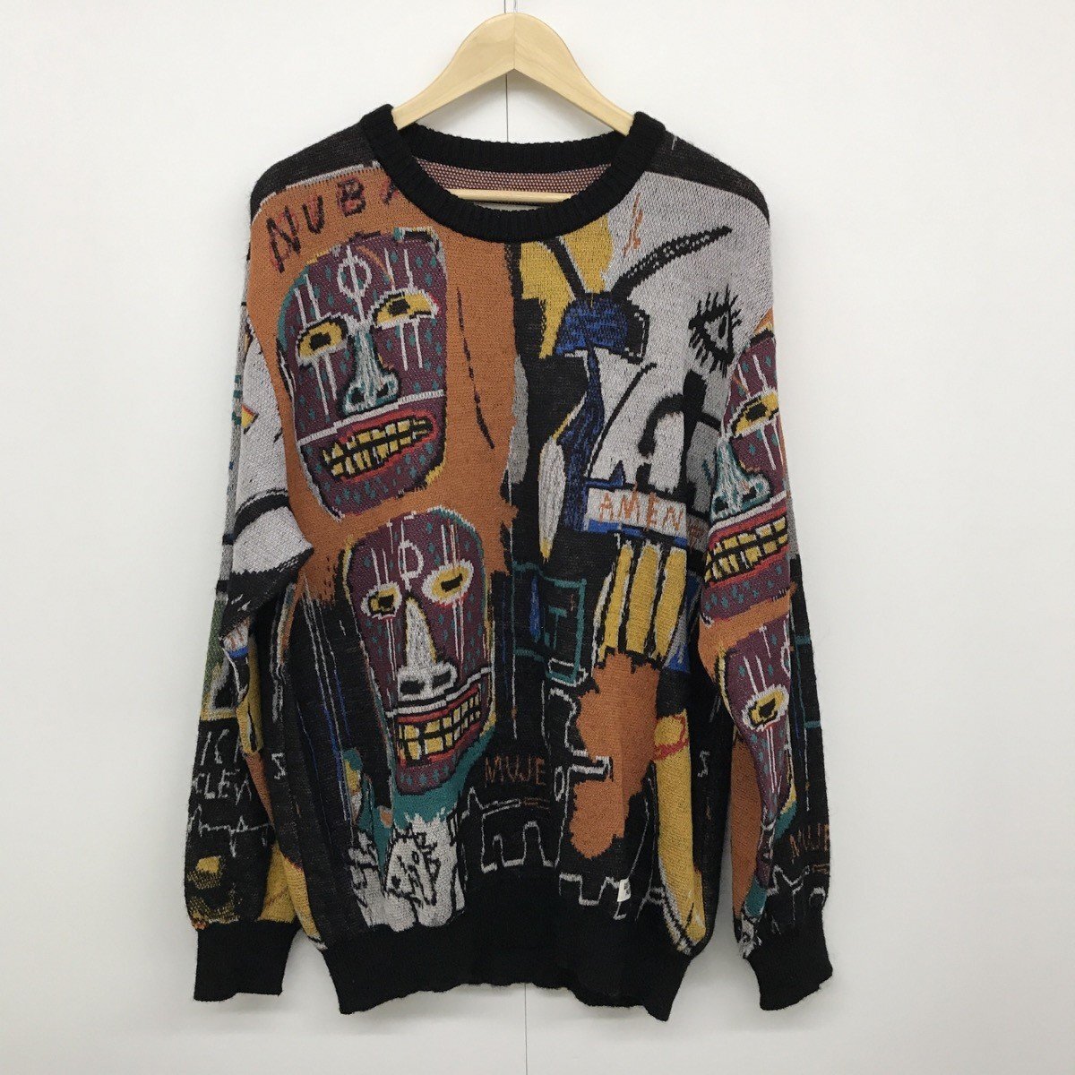 WACKO MARIA モヘアニット TYPE-3 BASQUIAT Lサイズ