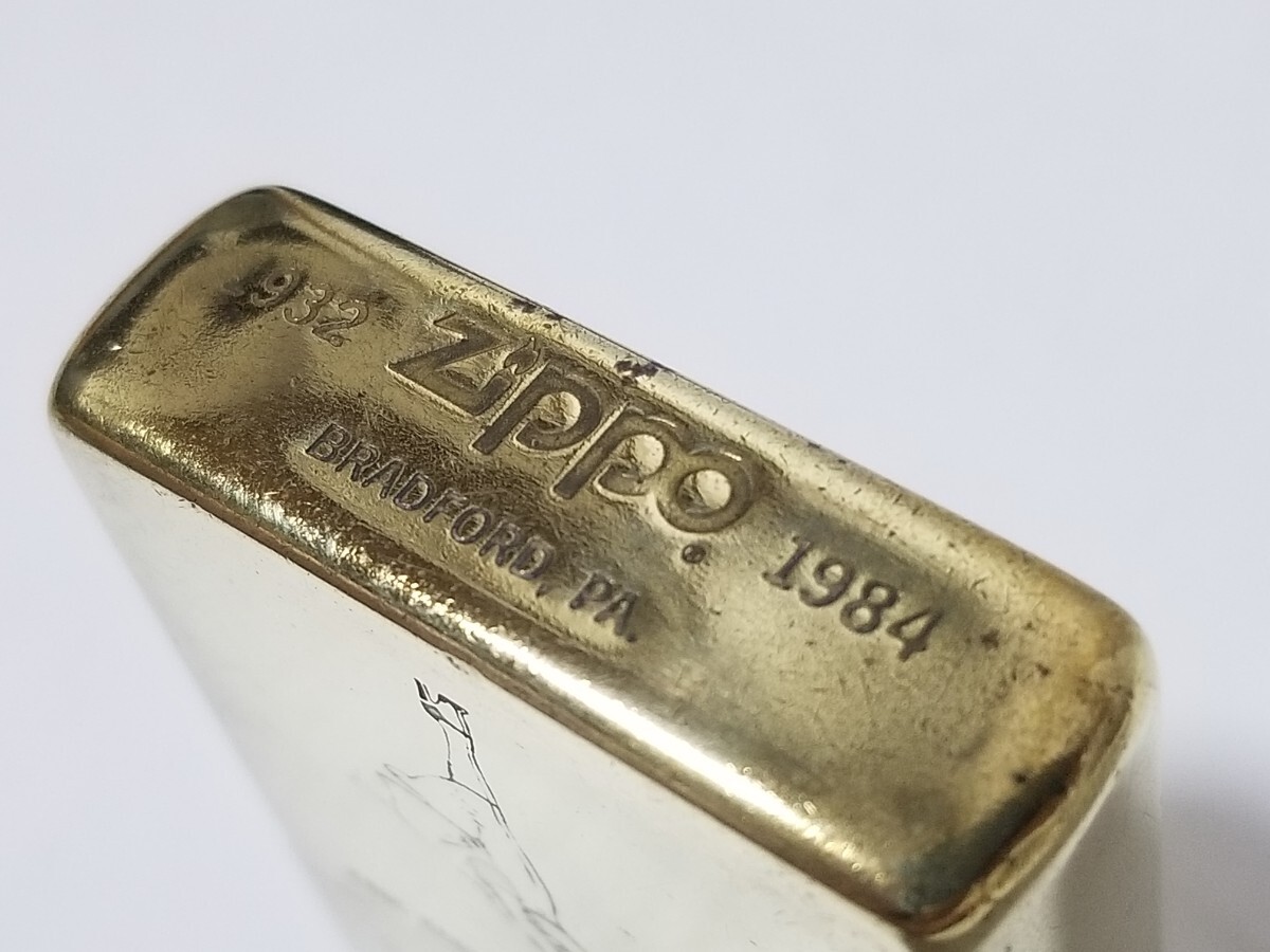 ZIPPO ジッポー SOLID BRASS ソリッドブラス ダブルイヤー 1932 ZIPPO ジッポー SOLID BRASS ソリッドブラス ダブルイヤー 1932