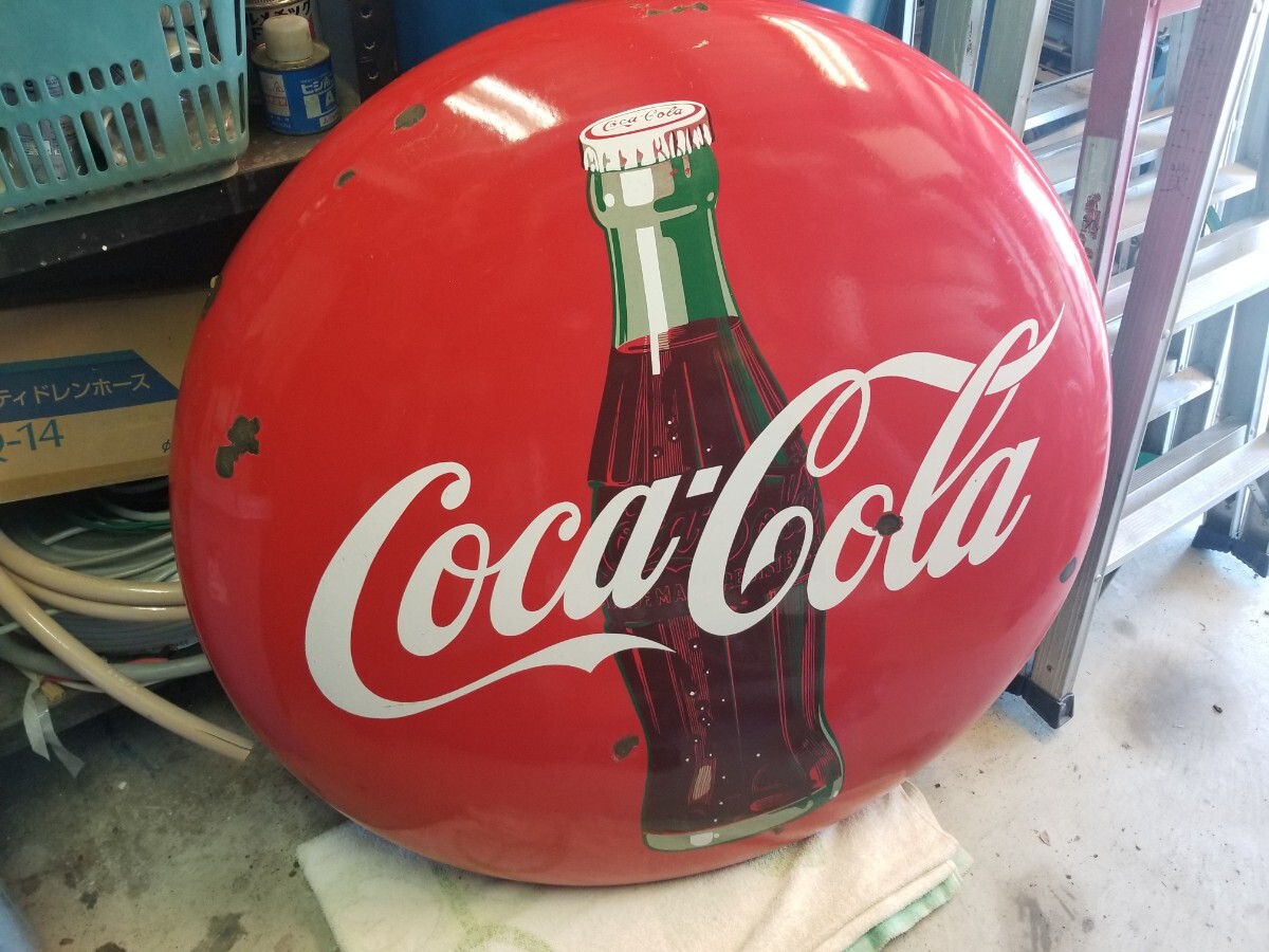10.希少品のコカ・コーラの看板ノベルティ販促品|ドリンク 10.希少品のコカ・コーラの看板ノベルティ販促品|ドリンク