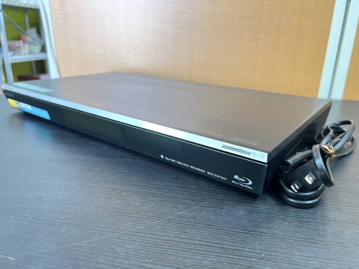 SONY ソニー　BDZ-EW1000 レコーダー　1TB 2012年製 1円〜 SONY 1TB HDD/BDレコーダー BDZ-EW1000 2012年 ソニー