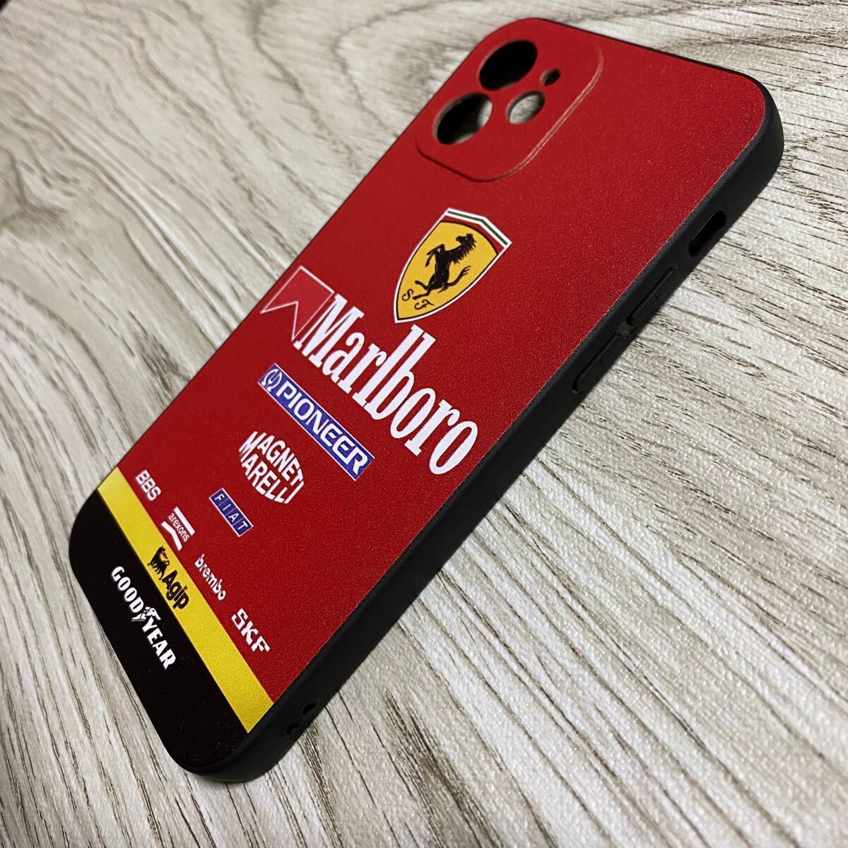  Maar BORO Ferrari iPhone 12 кейс F1 Ferrari Marlboro Prost areji Schumacher смартфон 