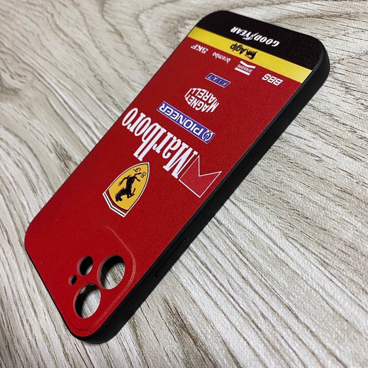  Maar BORO Ferrari iPhone 12 кейс F1 Ferrari Marlboro Prost areji Schumacher смартфон 