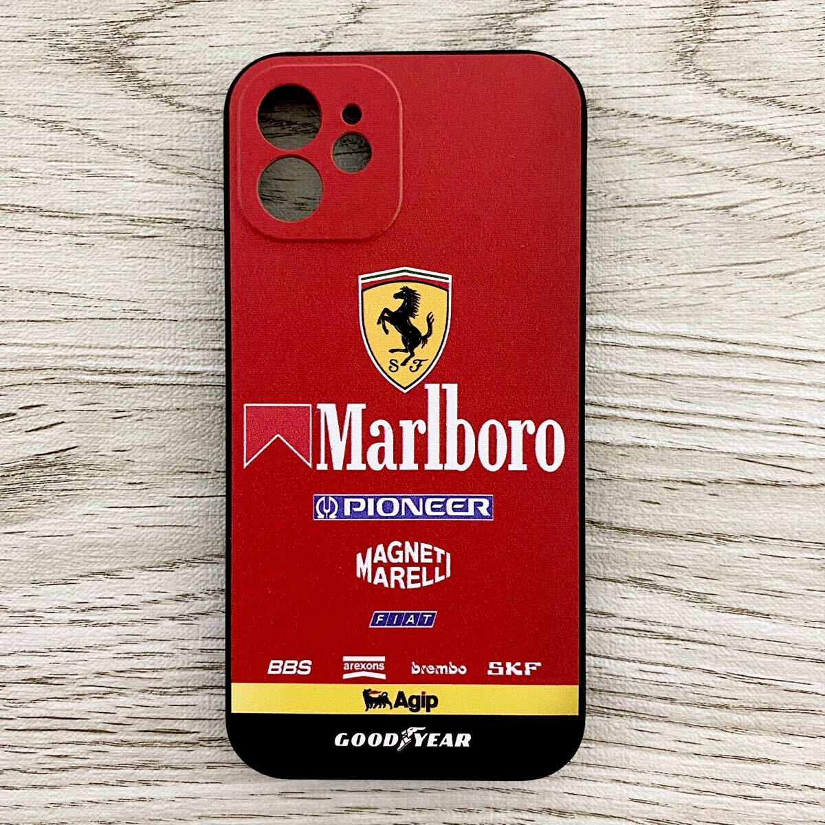  Maar BORO Ferrari iPhone 12 кейс F1 Ferrari Marlboro Prost areji Schumacher смартфон 