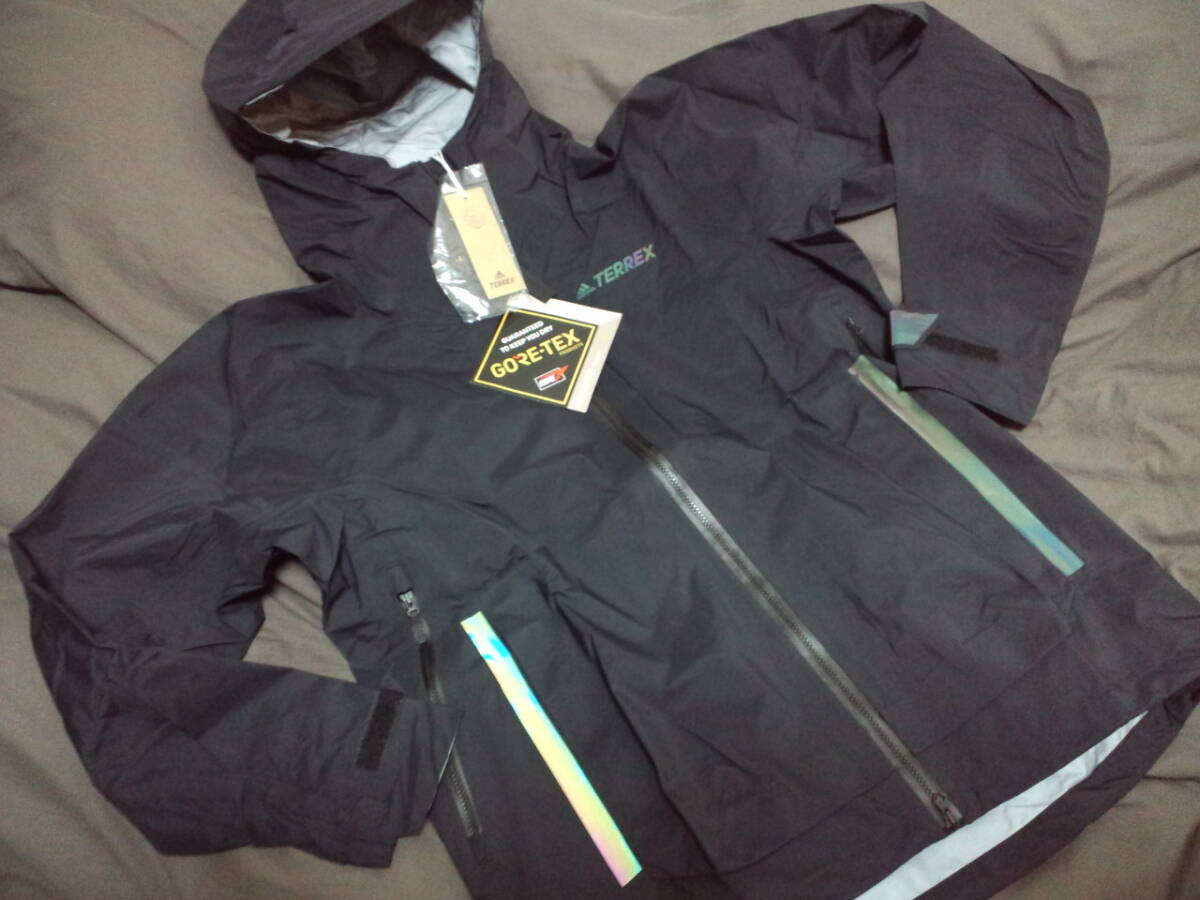 GM4817◆新品◆黒◆２ＸＯ◆adidas◆GORE-TEX◆アディダス◆レインジャケット◆ TERREX MYSHELTER GORE-TEX ACTIVE RAIN JACKET