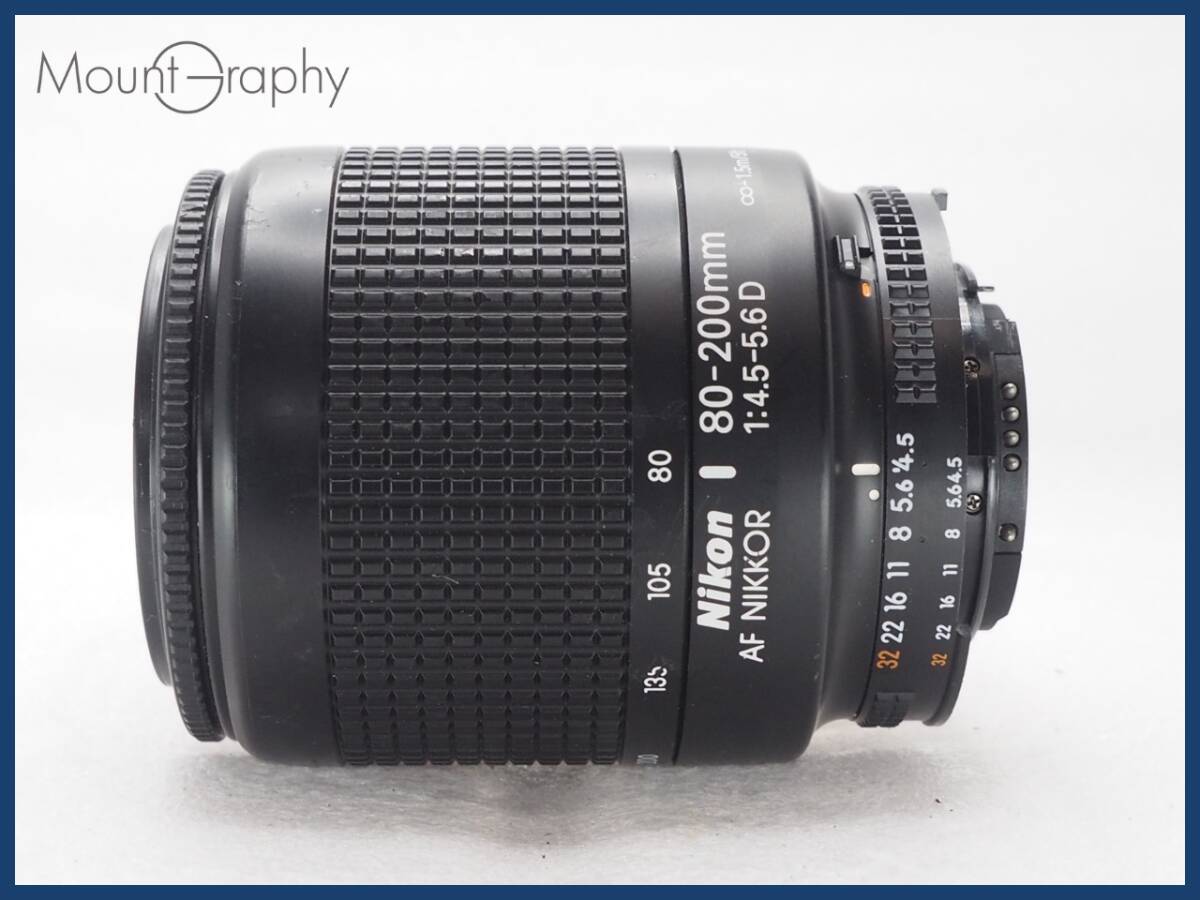 * superior article * NIKON Nikon AF NIKKOR 80-200mm F4.5-5.6D * working properly goods * including in a package possible rom and rear (before and after) cap attaching #i8993