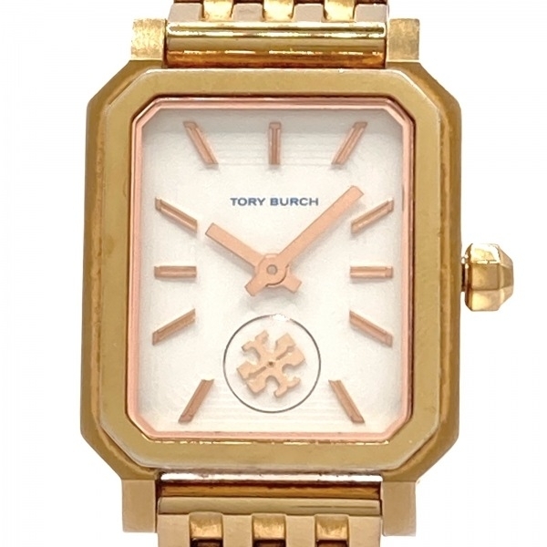 TORY BURCH(トリーバーチ) 腕時計 ザ ロビンソン オクタゴナル TBW1502 レディース アイボリー