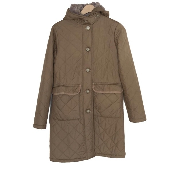 マッキントッシュロンドン MACKINTOSH LONDON サイズ36 S - ピンクベージュ レディース 長袖/キルティング/中綿/冬 コート