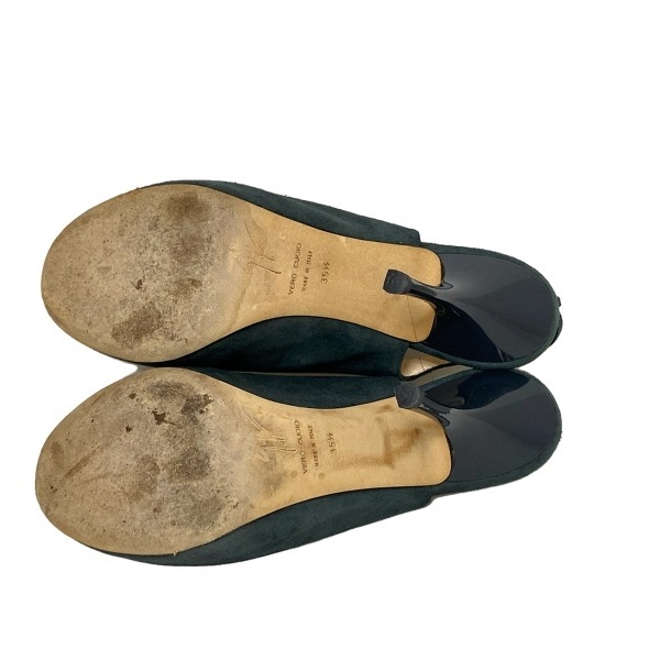 ジュゼッペザノッティ giuseppe zanotti サンダル 35 1/2 - ダークグリーン レディース 靴