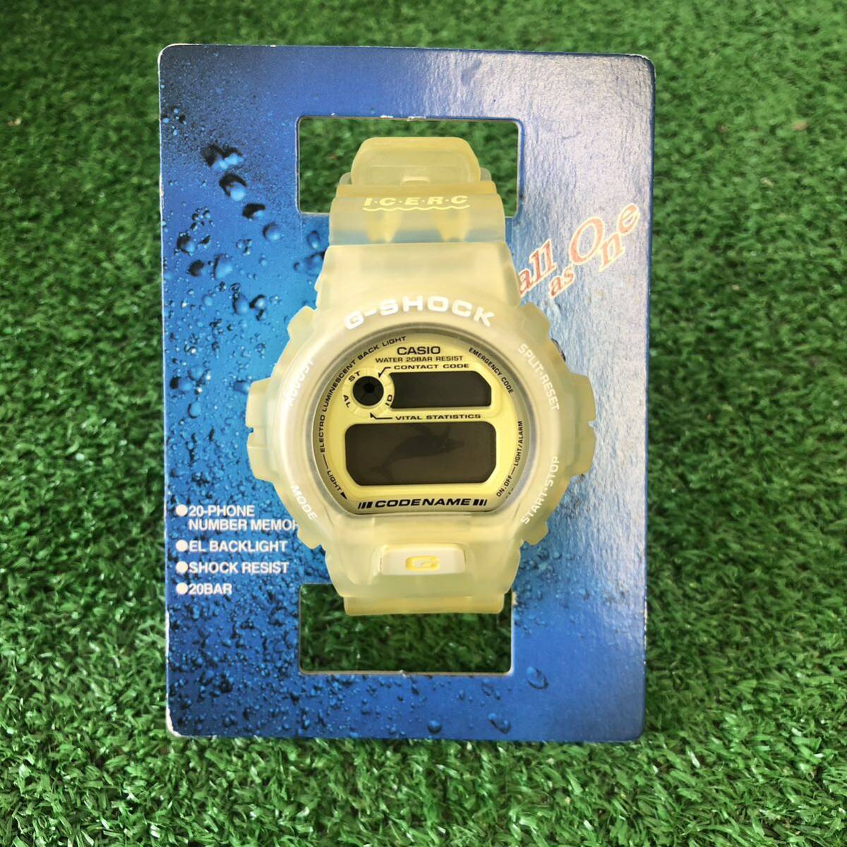 154 G-SHOCK CASIO イルカクジラ 腕時計 DW-6910K 未使用品　送:60 