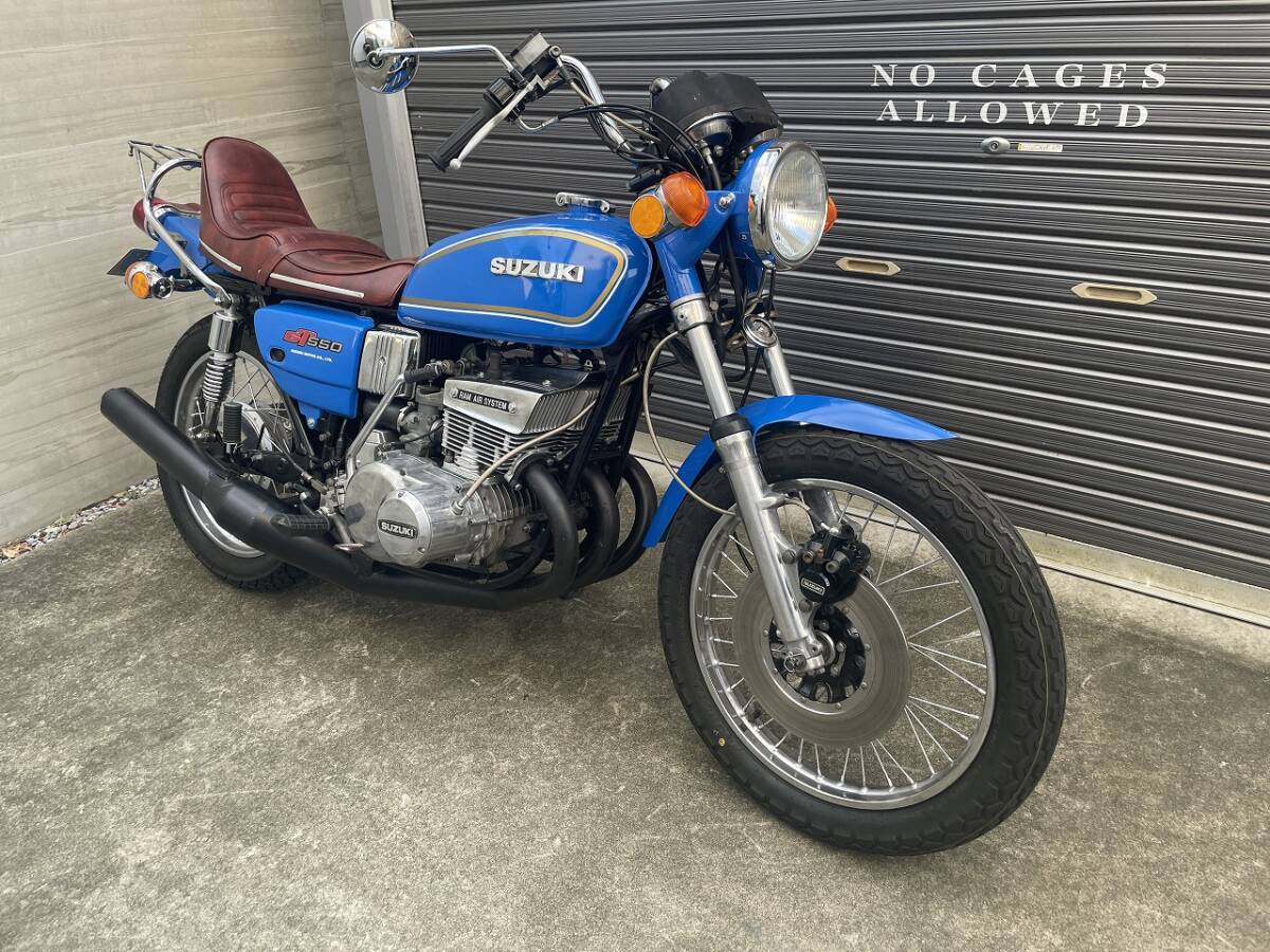 即決☆【動画有】車検約3年付☆スズキGT550後期☆シリンダーボーリング☆クランクリビルド☆ローン可・全国配送可☆検: サンパチ・GT380(401cc-750cc)|売買されたオークション情報、Yahoo!オークション(旧ヤフオク!) の商品情報をアーカイブ公開 - オークファン(aucfan 即決☆【動画有】車検約3年付☆スズキGT550後期☆シリンダーボーリング☆クランクリビルド☆ローン可・全国配送可☆検: サンパチ・GT380(401cc-750cc)|売買されたオークション情報、Yahoo!オークション(旧ヤフオク!) の商品情報をアーカイブ公開 - オークファン(aucfan