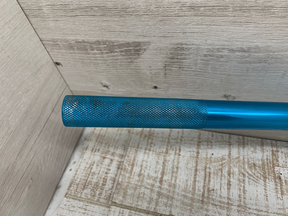 HARDY MXハンドルバータイプⅡ プロ FSSシステム 外径22.2mm アルミハンドル オフロード ブルー_画像4