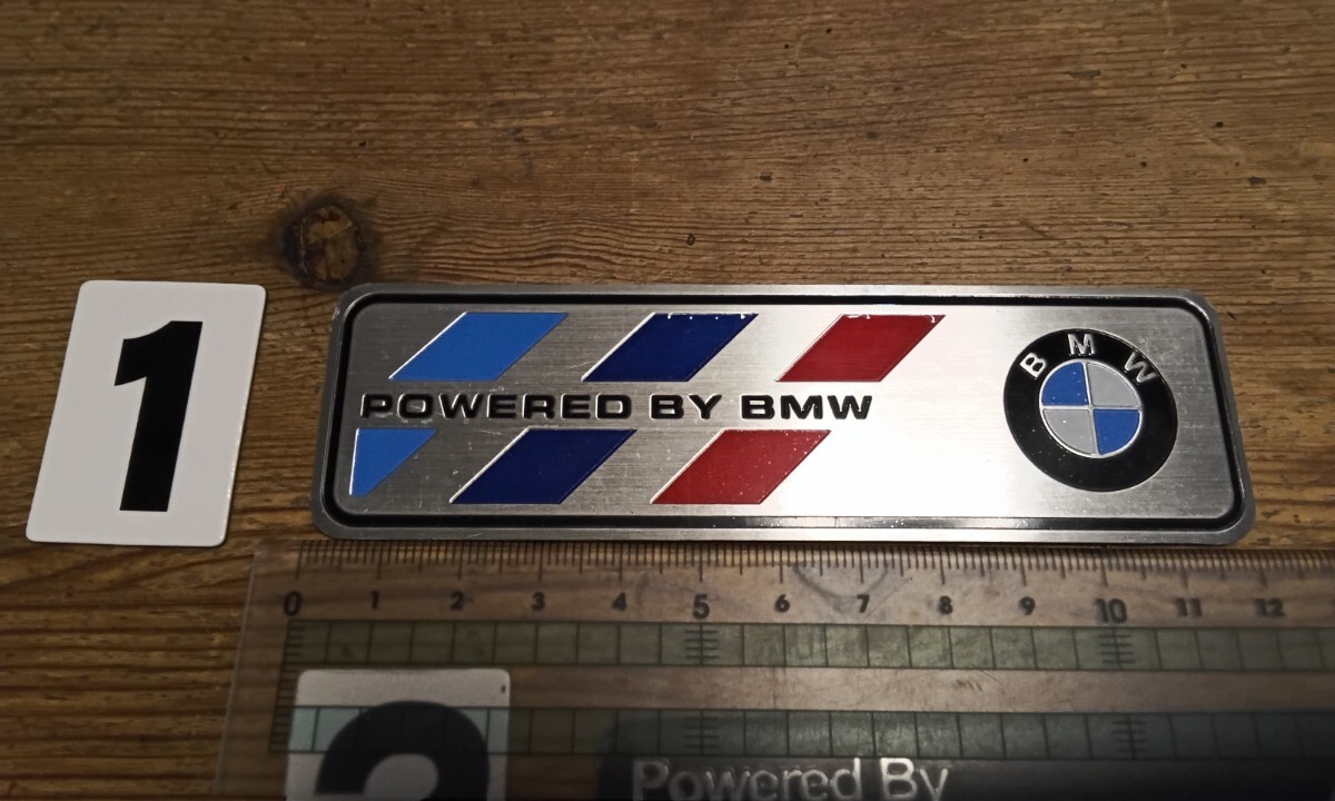 BMW 金屬制　プレートエンブレム　リアやサイドに。お1つお選びくださいませ。