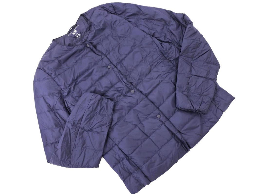 UNIQLO ユニクロ ウルトラ ライト ダウン ジャケット sizeM/紺 ◆■ ☆ eja1 レディース