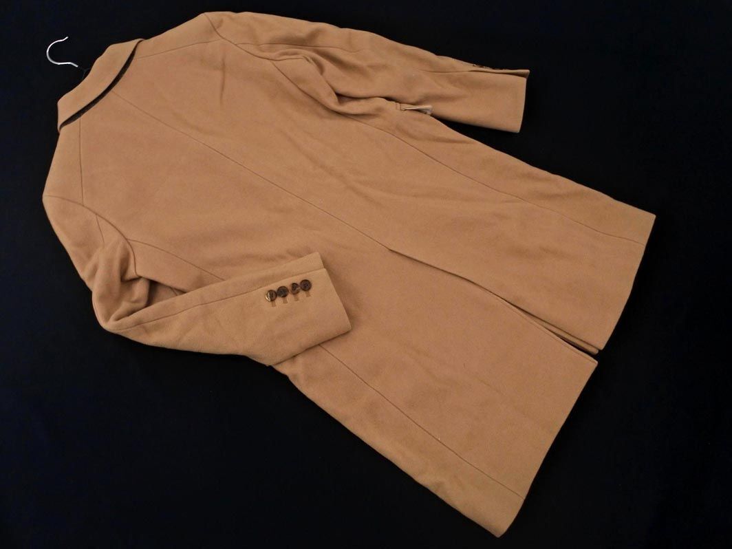 INED イネド ウール100% チェスター コート size7/ベージュ ◇■ ☆ eid0 レディース