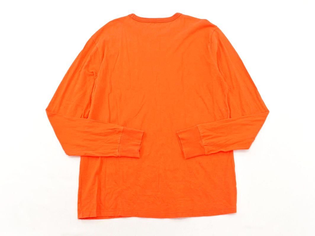 AMERICAN EAGLE アメリカンイーグル 長(zhǎng)袖 カットソー sizeM/オレンジ ◇■ ☆ eja2 メンズ