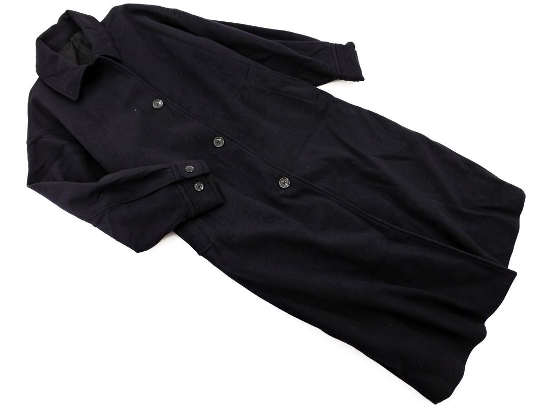 Heather ヘザー ステンカラー コート sizeM/紺 ◆■ ☆ eja4 レディース