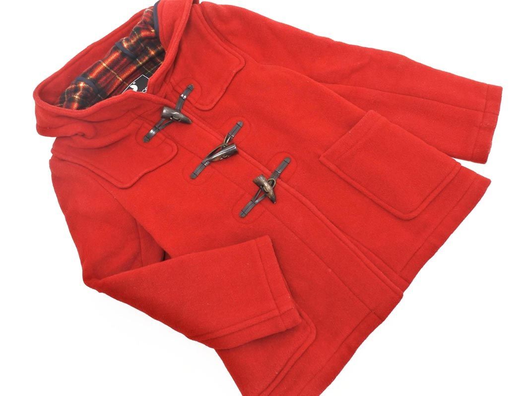 SHIPS シップス ウール混 ダッフル コート sizeM/赤 ◆■ ☆ eja8 レディース