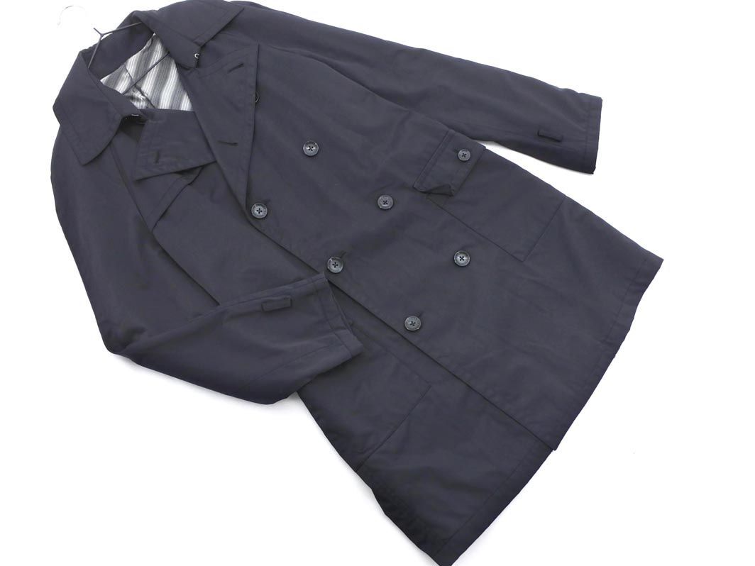 COMME CA COLLECTION コムサコレクション トレンチ コート sizeL/黒 ◇■ ☆ eja7 レディース