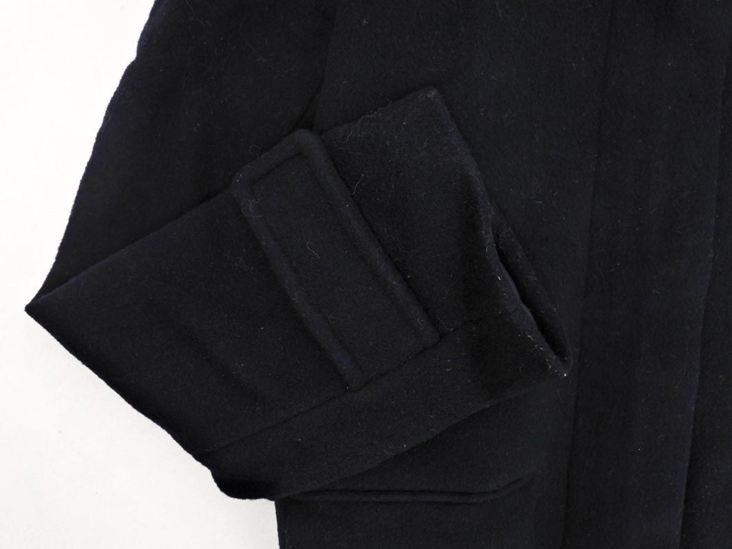 apart by lowrys アパートバイローリーズ ウール混 2WAY フーディ コート sizeM/濃紺 ◆■ ☆ eja9 レディース