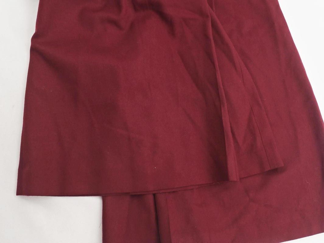 DRESSTERIOR ドレステリア ウール混 ガウチョ パンツ size38/えんじ ◇■ ☆ ejb1 レディース