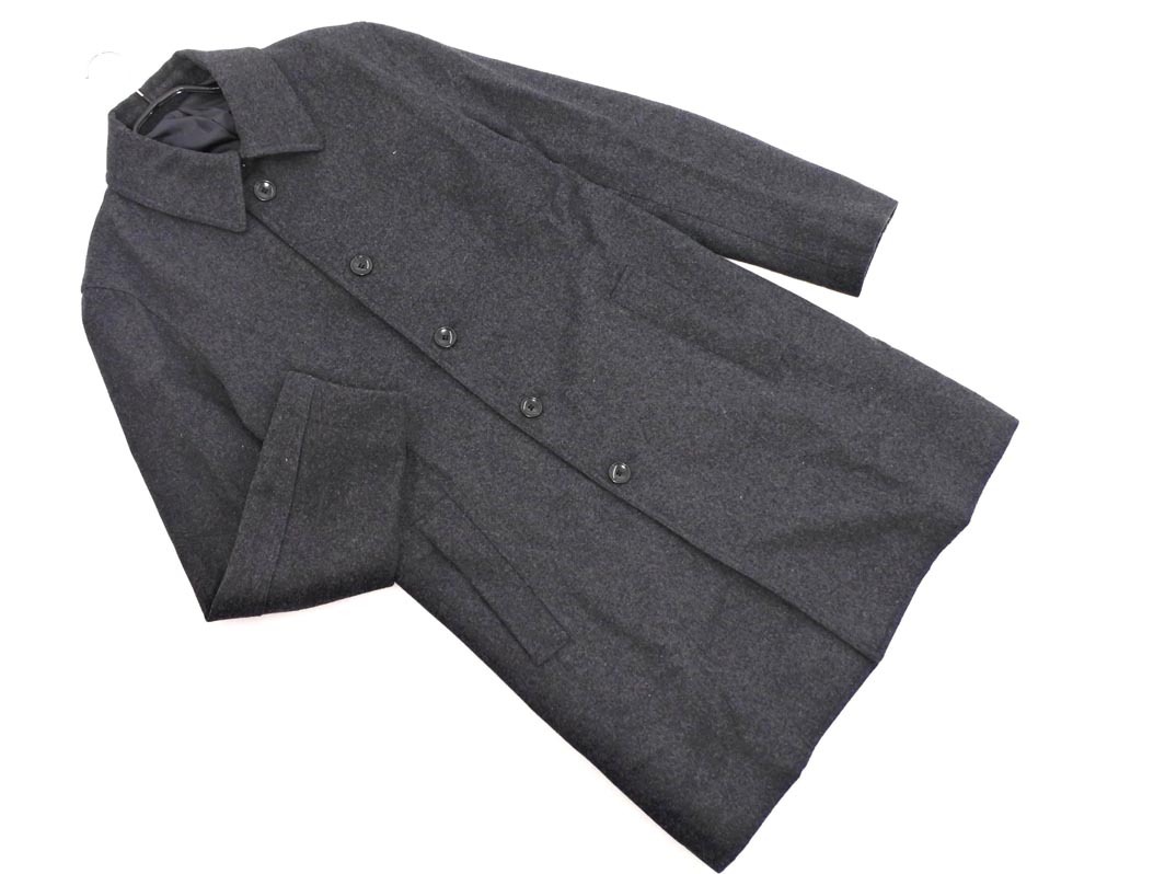 URBAN RESEARCH アーバンリサーチ ウール混 ステンカラー コート sizeM/グレー ◆■ ☆ ejb6 メンズ