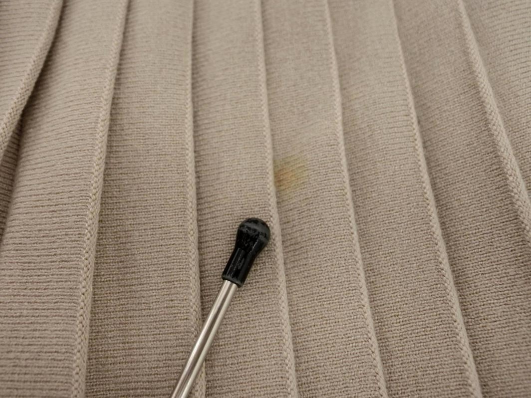 BEAMS HEART ビームスハート ニット マキシ プリーツ スカート sizeS/ベージュ ◇■ ☆ ejb8 レディース