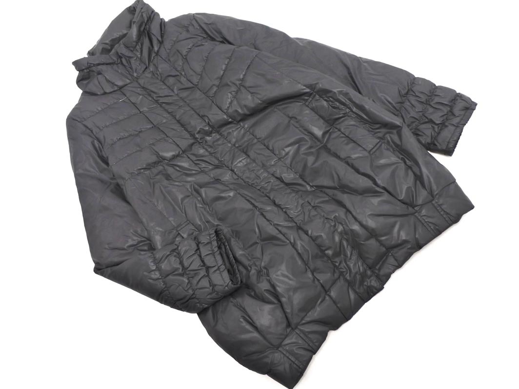 EMODA エモダ スタンドカラー ダウン コート sizeS/黒 ◆■ ☆ ejc4 レディース