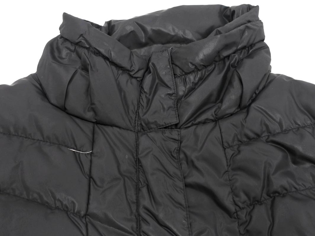 EMODA エモダ スタンドカラー ダウン コート sizeS/黒 ◆■ ☆ ejc4 レディース