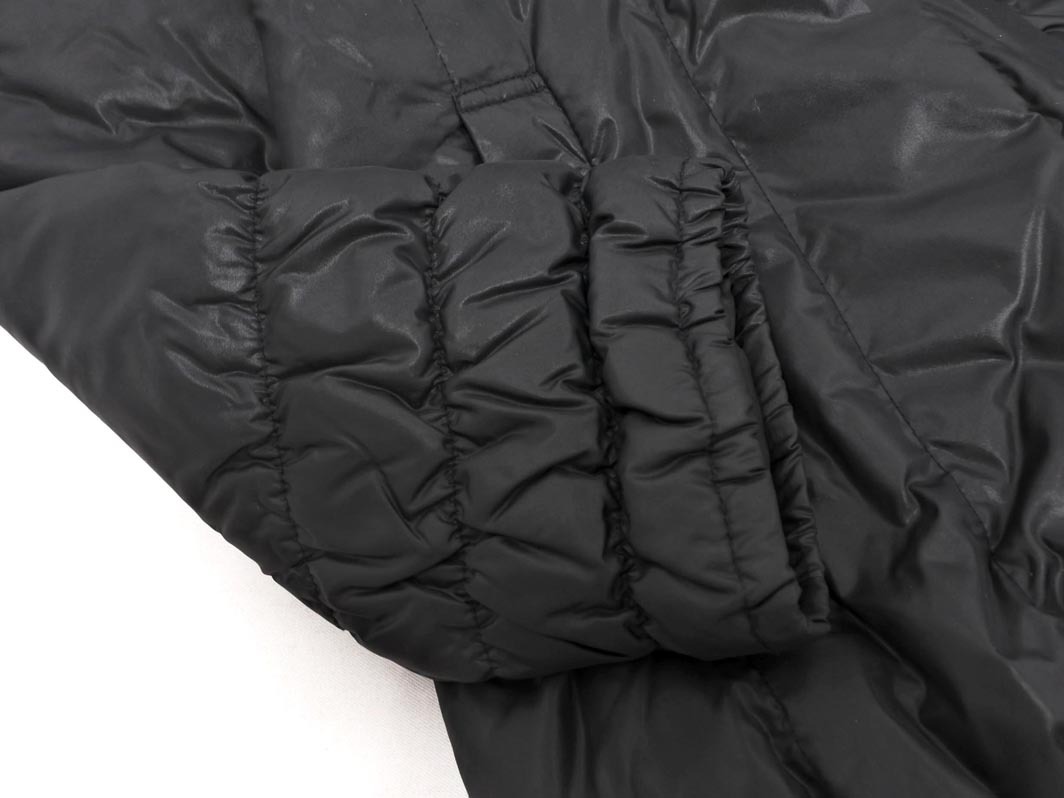 EMODA エモダ スタンドカラー ダウン コート sizeS/黒 ◆■ ☆ ejc4 レディース